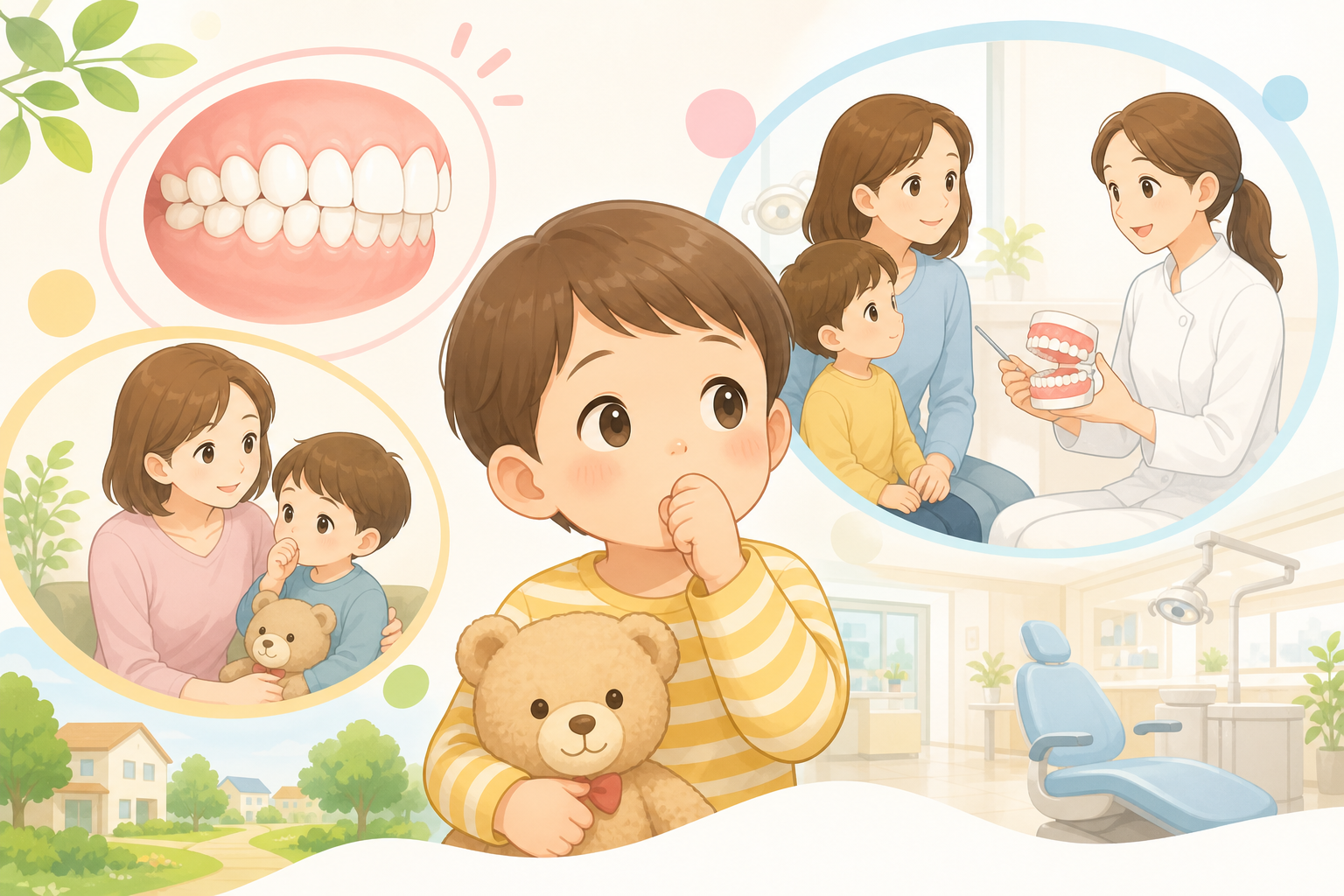 指しゃぶりはいつまでOK？歯並びへの影響と伊丹での相談方法